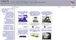 Desktop Screenshot of narrowgaugecolorado.com