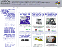 Tablet Screenshot of narrowgaugecolorado.com